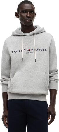 Чоловічий світшот Tommy Hilfiger MW0MW11599 сірого кольору (Cloud Htr), розмір 3XL