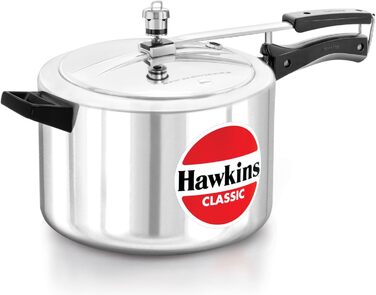Скороварка Hawkins Classic CL8W, алюміній, 8 л, середня, срібляста