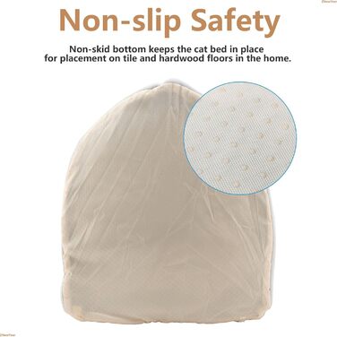 Кішка ліжко для дому з іграшками, лежанка для собак, будиночок для кошенят, знімний м'який подушка, супер м'яка