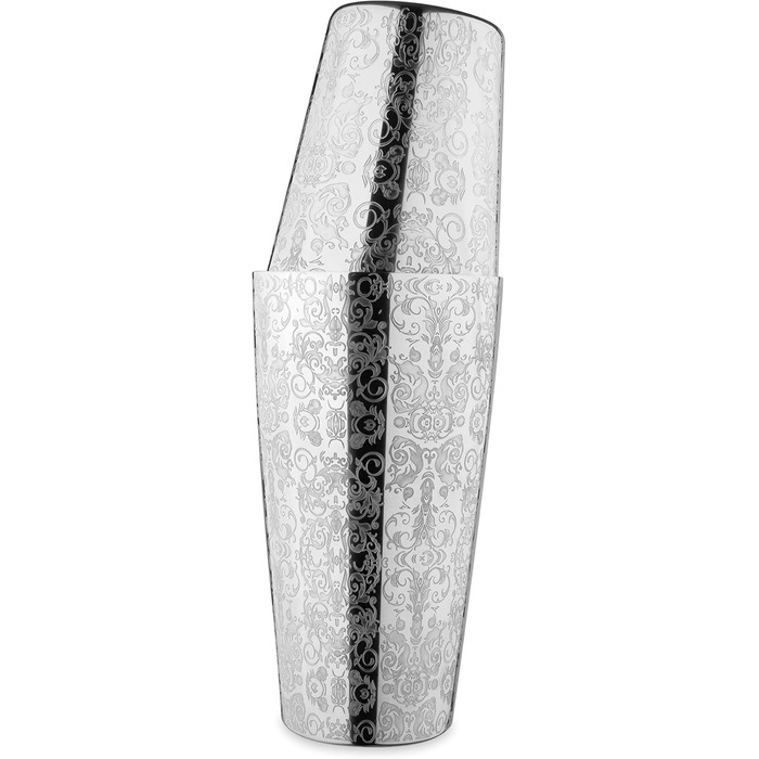 Stainless Steel Cocktail Shaker, Professional Boston Shaker, High-Quality Bar Accessories, 2-Piece 750ml (Engraved)