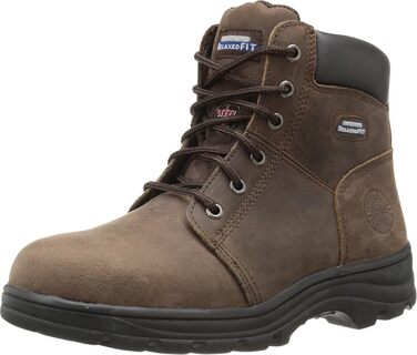 Черевики робочі Skechers Workshire Peril для жінок (39 EU, темно-коричневі)