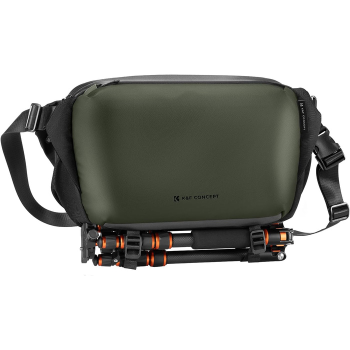 Сумка для камери K&F Concept, велика фотосумка для Canon/Nikon/Sony/DJI Mavic, чорний/темно-зелений (L)