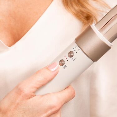 Фен-щітка Cecotec AirGlam Blue 12in1: 12 насадок, Coanda CeramicCare, 1400W, зменшує пухнастість