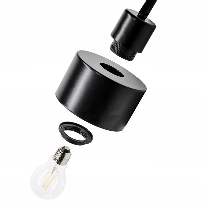 Стеля lampa-люстра FM3-W з плафоном для вітальні, модель WALEC_W