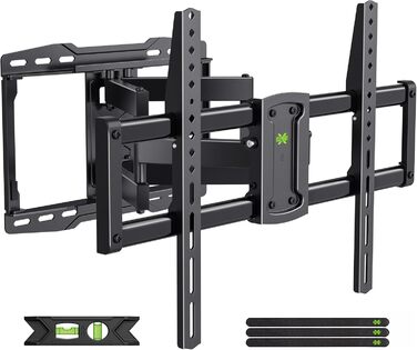 Кріплення для телевізора USX-MOUNT XMM902: поворотне та нахильне, для плоских та вигнутих телевізорів до 35 кг, VESA 400x400 мм, 37-86 дюймів