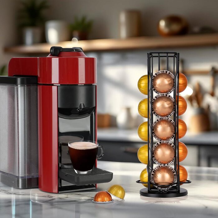 Тримач для кавових капсул, сумісний з Nespresso Vertuo (на 20 штук)