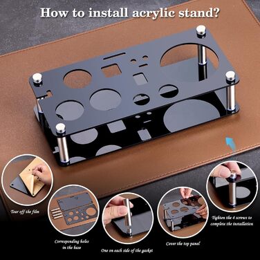 Набір шейкер для коктейлів Barkeeper-Kit: 15-ти частинний набір барного інвентарю з акриловим підставкою. Ідеально для приготування напоїв вдома, в барі, на вечірках. Срібний колір.