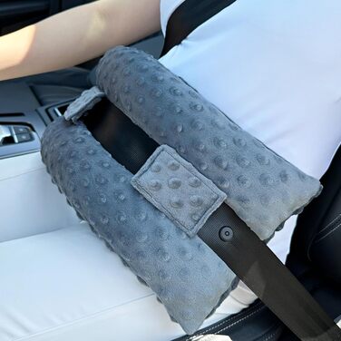 Hysterectomy Seat Belt Pillow after C-Section Pillow, Abdominal Surgery, Seat Belt Pillow with Pocket for Tummy Tuck, Hysterectomy, Recovery, a Must-Have for Patients, Gift, Minky Dot