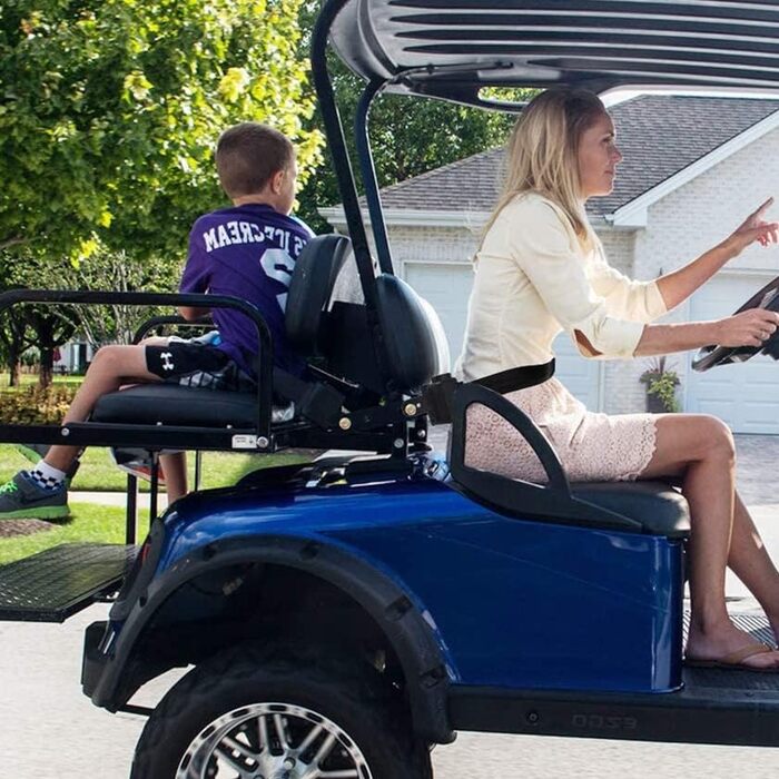 Універсальний ремінь безпеки Cartroller для гольф-карів EZGO TXT, Club Car DS, Yamaha, автоматичний висувний