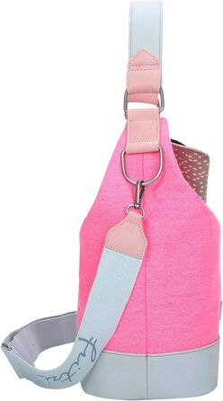 Сумка жіноча Fritzi Izzy Olga Canvas Hobo (бавовна) через плече, міська, пляжна, веганська, з чохлом для окулярів, 37x27x17 см, чорний/рожевий/помаранчевий/зелений/блакитний/рожевий/ліловий/м'ятний/бежевий/неоновий рожевий