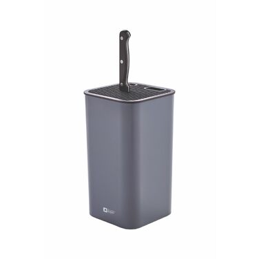 Універсальний підставний блок для ножів Richardson Sheffield, чорний (на 5-6 ножів) з гнучкими тримачами та змінною щіткою