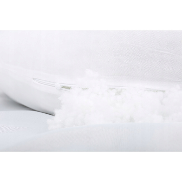 Подушка для сну Babymam, біла, силіконові кульки, 3в1