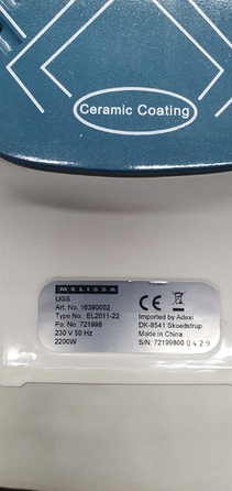 Парова праска MELISSA 2200W 16390052