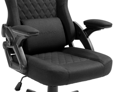 Ігрове крісло Delagear G 404, чорна тканина