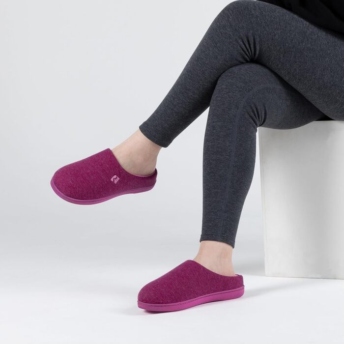 Жіночі халапи RockDove з двокольоровою підошвою з memory foam (38/39 EU, Рожевий Carmine)