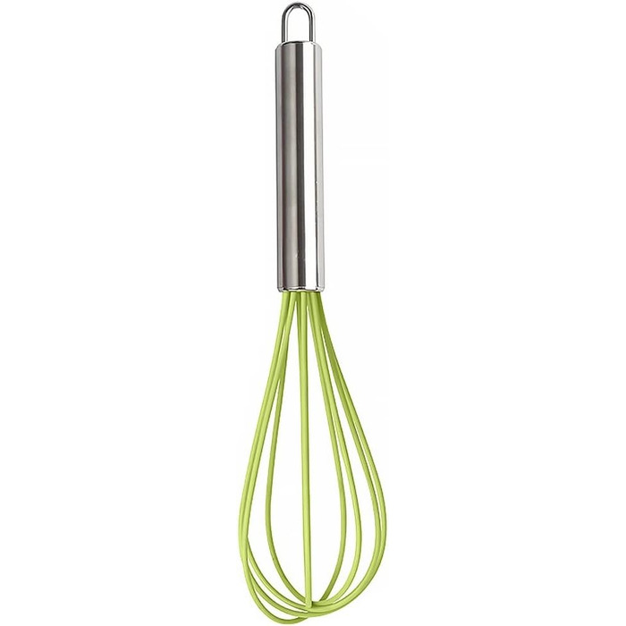 Stainless Steel Silicone Balloon Whisk for Easy Egg Beating and Cream Whipping – green, 26 x 6 cm Silk Pillowcase