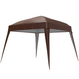Outsunny Replacement Canopy Top for 3x3m Gazebo, Water-Resistant, Stable, Winter-Proof Gazebo Roof for Pop-Up Gazebo, Storm-Proof Party Tent, Replacement Cover with Single Roof Awning for Garden Gazebo, Coffee | Aosom