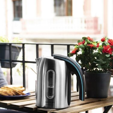 Електричний чайник Cecotec ThermoSense 120 .1 L з бездротовою основою, фільтром від накипу та нержавіючою сталлю