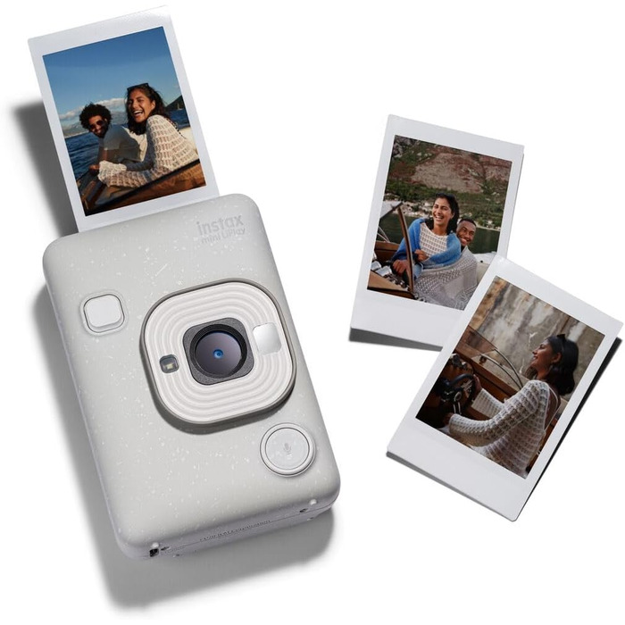Камера INSTAX Mini LiPlay 2 гібридна цифрова білого кольору (Misty White)