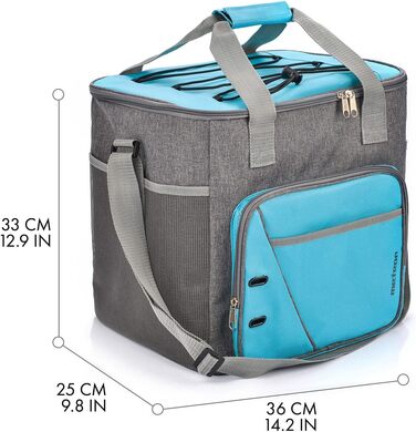 Термосумка Meteor 30L для пікніка, кемпінгу та подорожей (36x25x33 см)