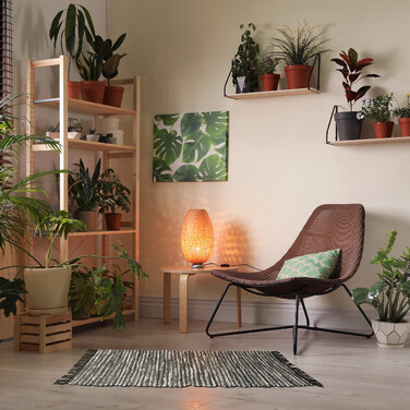 Килимок Relaxdays Flickenteppich з екошкіри та бавовни