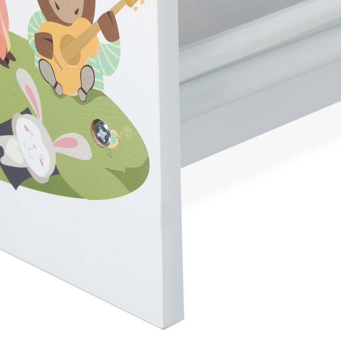 Relaxdays Kids' Shelving Unit with 10 Compartments and Design