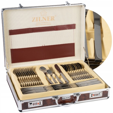 Набір столових приборів Zilner SATYNA, 72 предмети
