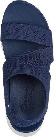 Skechers Cali Фітнес-кросівки жіночі Navy Knit 38 EU з підтримкою склепіння стопи
