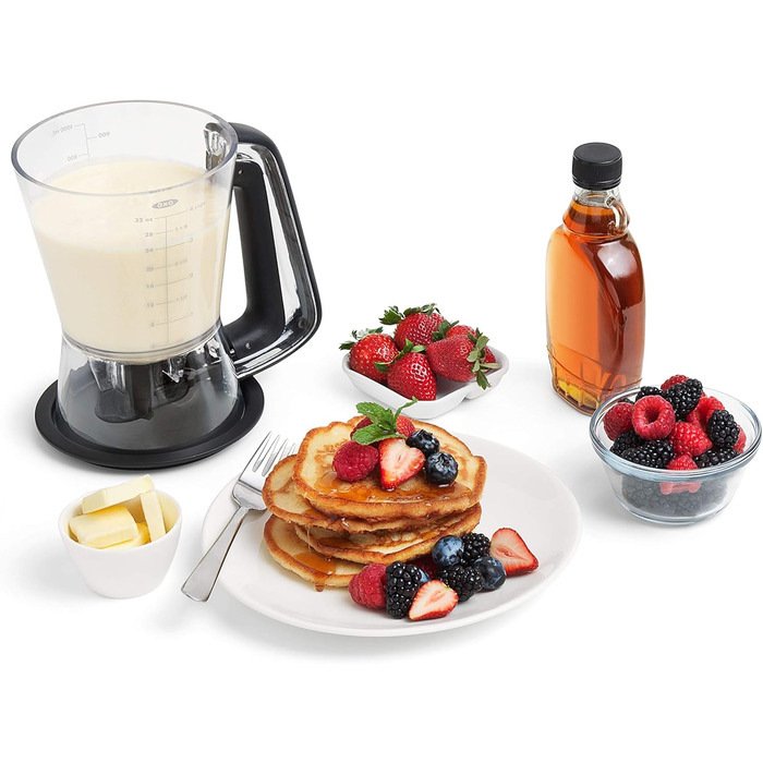 Ручний міксер OXO Good Grips з нержавіючої сталі для збивання яєць та тіста