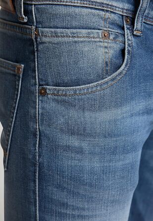 Джинси чоловічі MUSTANG Michigan Straight 34W/32L світло-потерті, оригінал