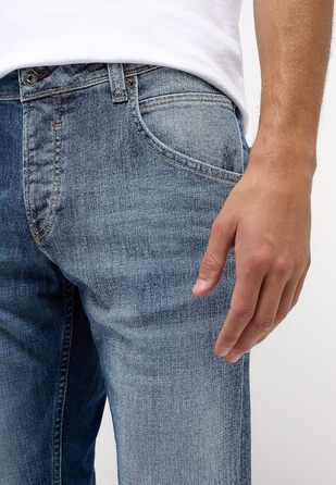 Джинси чоловічі MUSTANG Michigan Straight 34W/32L світло-потерті, оригінал