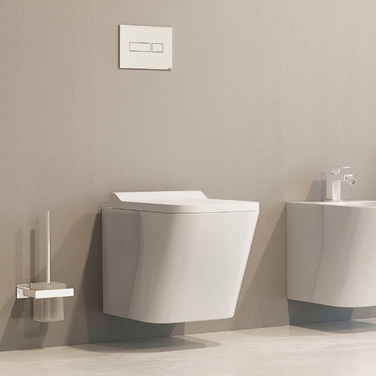 Кришка для унітаза Omnires Fontana, білий duroplast
