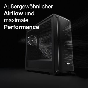 Корпус для ПК be quiet! Shadow Base 800, вентилятори Pure Wings 3 140mm PWM, USB 3.2 Gen 2 Type-C, підтримка E-ATX та радіаторів 420мм, загартоване скло, чорний