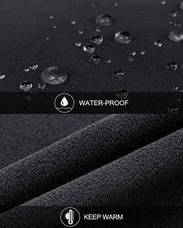 Чоловіча безрукавна куртка-софтшелл 33,000ft, чорна. Водонепроникна, з флісовою підкладкою.