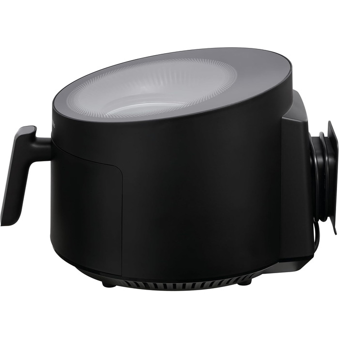 Russell Hobbs Hot Air Fryer 5L [10 Programs | with Viewing Window] AirFryer (Oil-Free Frying, Frying, Grilling, Roasting, Baking, max 200°C, Dishwasher Safe, Black) SatisFry Panoramic 27420-56