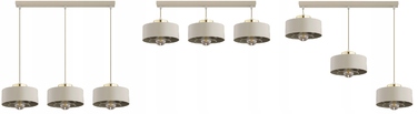 Підвісна люстра Elko-Lighting Spring Ecru, 3 точки освітлення, цоколь E27