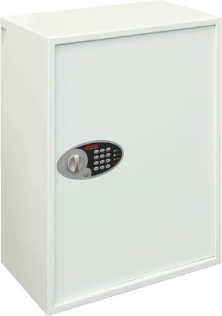 Шкафчик для ключів Phoenix Cygnus KS0032E на 48 ключів з брелоками, білий (300 гачків)