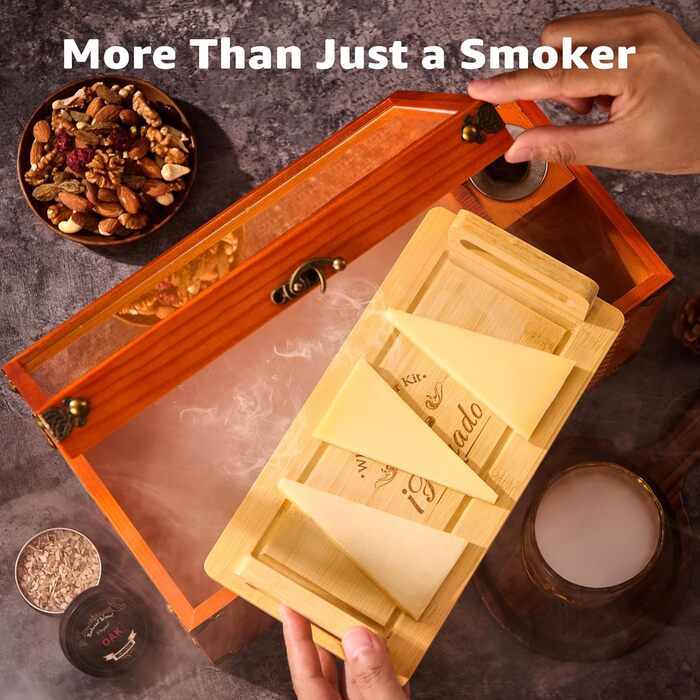 Електричний набір для копчення віскі в ретро стилі