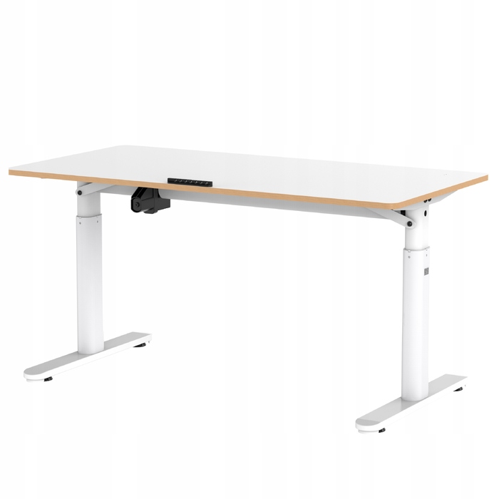 Дитячий стіл Ultradesk Pulsar з електричним регулюванням висоти, білий