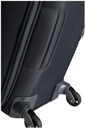 Валіза Samsonite Base Boost Spinner M, розширювана, 66 см, 67,5/73,5 л, чорна