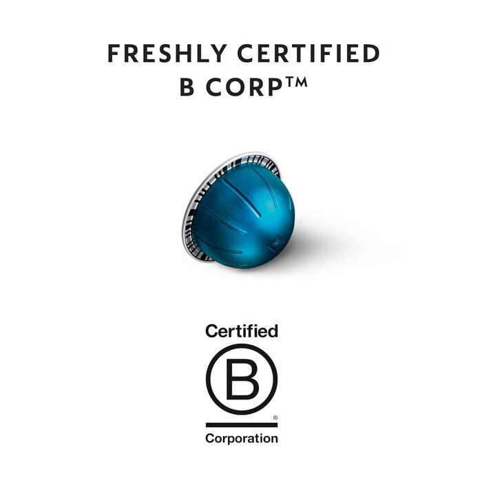 Капсули Nespresso VertuoLine Odacio, інтенсивна обсмажка, 30 шт., 226 мл