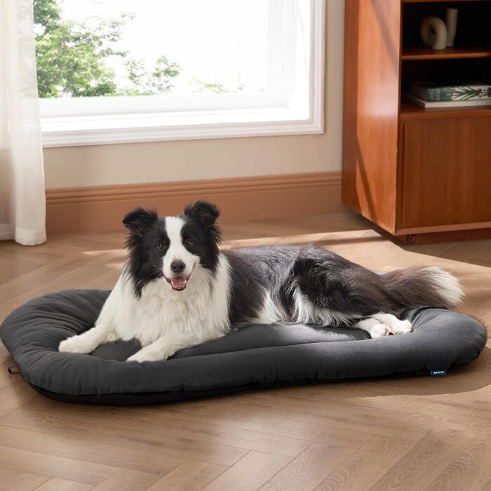 Килимок для собак BEDSURE - м'який, неслизький, 74x46 см, сірий