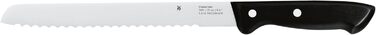 WMF Classic Line 7-Piece Knife Block Set with Knives - Stainless Steel Blades, Sharpening Steel, and Beechwood Block