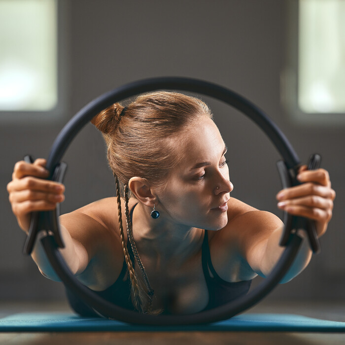 Relaxdays Pilates Ring Black