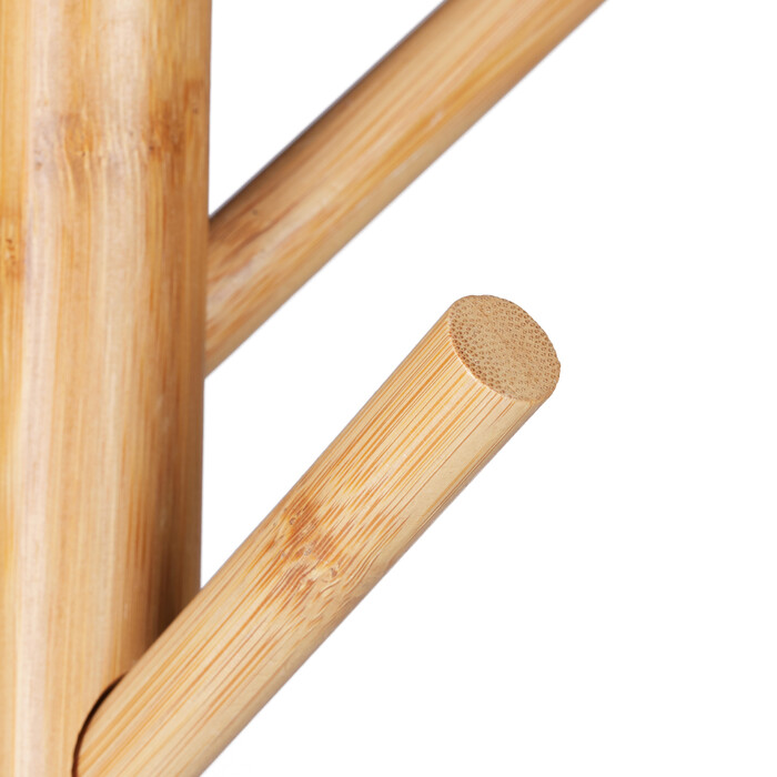 Relaxdays Wardrobe Rack White/Natural