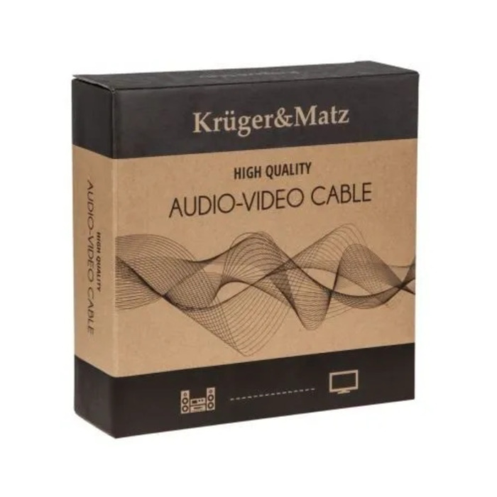 Акустичний кабель Kruger&Matz KM0335 2 x 2.5 мм², 3 м