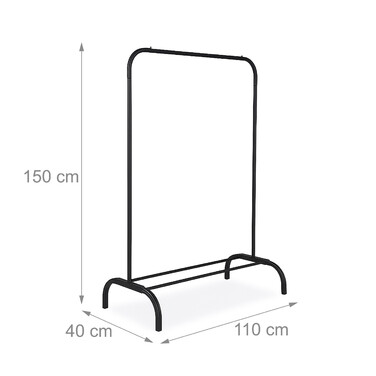 Relaxdays Clothes Rack, Iron