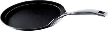 Млинцева пательня Le Creuset 24 см з антипригарним покриттям, алюмінієва, для всіх типів плит, індукція, антрацит/срібляста