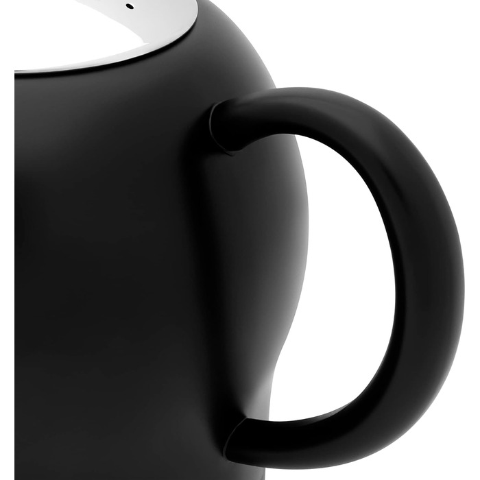 Bredemeijer small, round, double-walled teapot 0.5 Liter (Black, 1.4 L)