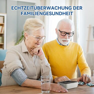 Тонометр на плече Scian для дому, автоматичний, велика манжета 22-42 см, пам'ять 2x100